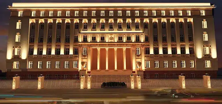 نورپردازی نما رومی