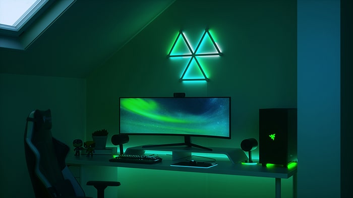 Gaming room lighting