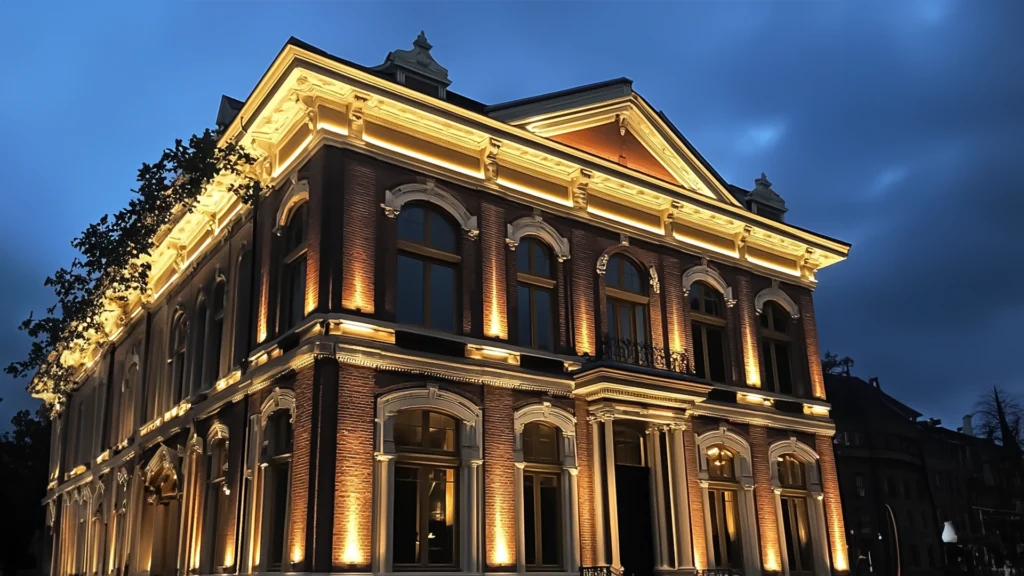نورپردازی نما رومی