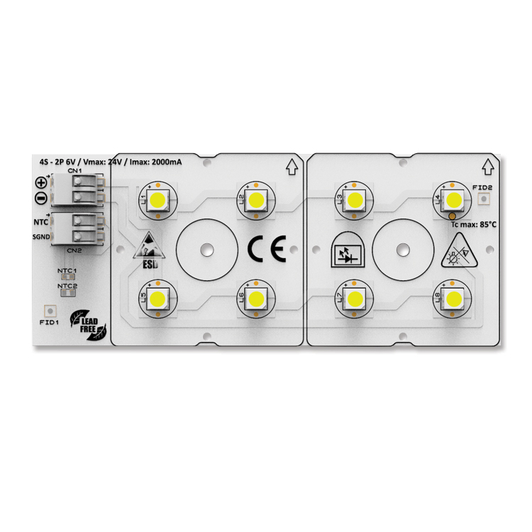 ماژول LED مربعی مدل X-MS50122LMxx-5050-8