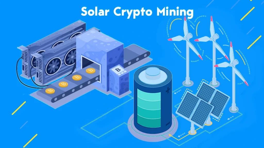 استخراج ارزدیجیتال با پنل خورشیدی