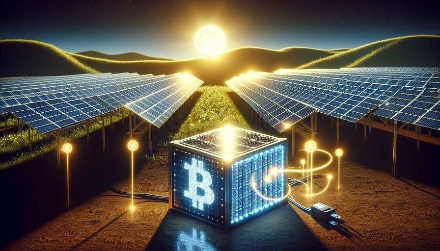 استخراج ارزدیجیتال با پنل خورشیدی