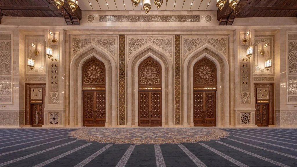 نورپردازی مسجد